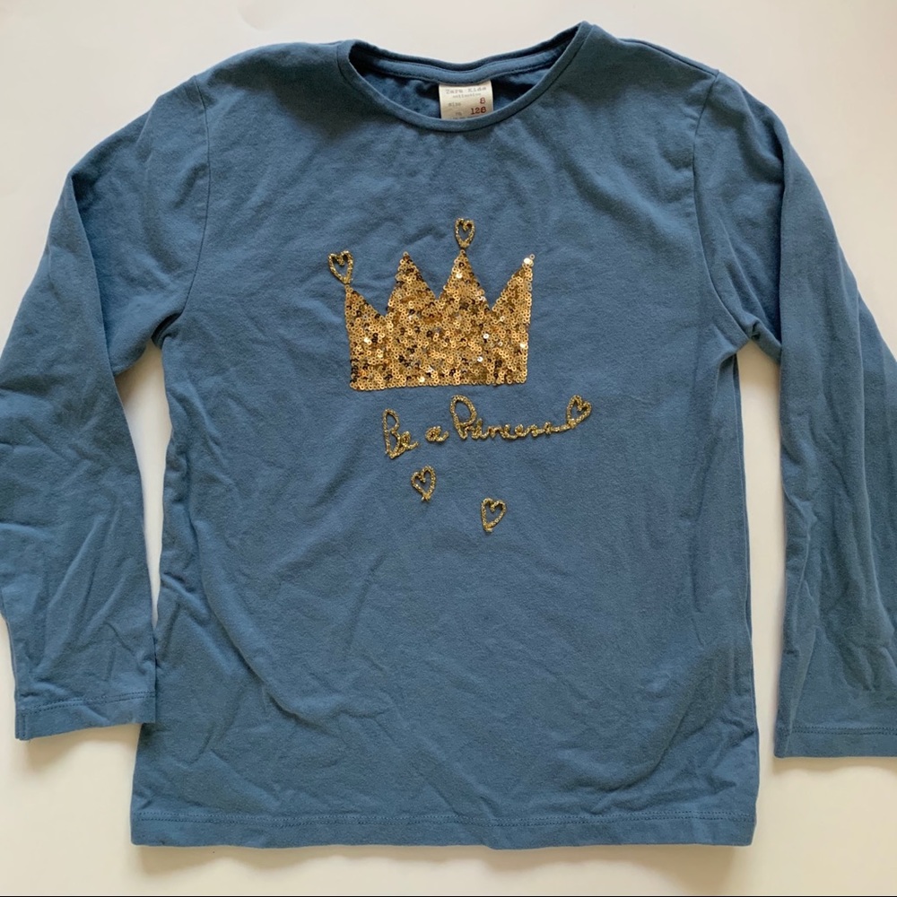 Sale! Zara girls princess top